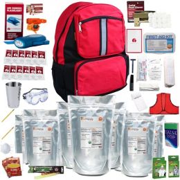 Two Person Ultimate 72 Hour Survival Kit (Red)