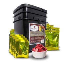120 Serving Freeze Dried Fruit and Gourmet Snack Combination