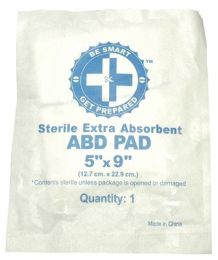 50 Trauma Dressing Pad 5" x 9"
