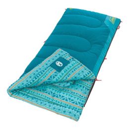 Coleman Sleeping Bag Youth 50 Rect Teal