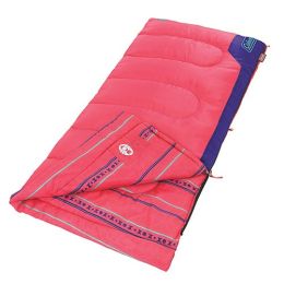 Coleman Sleeping Bag Youth 50 Rectangular Pink