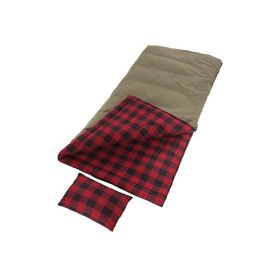 Coleman Big Game Big and Tall Sleeping Bag Plaid Red