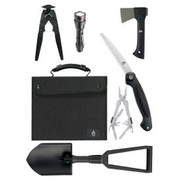 Gerber Blades Off-Road Survival Kit/SUV Kit,Blk Ny Case