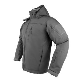 NcStar Trekker Jacket Extra Large, Urban Gray, Polyester Outside, Micro Fleece Inside
