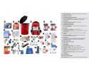 10 Person Survival Kit (Red) 72+ Hrs