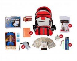 Family Blackout Kit Multi-Pocket Hikers Backpack