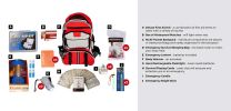 Family Blackout Kit Multi-Pocket Hikers Backpack