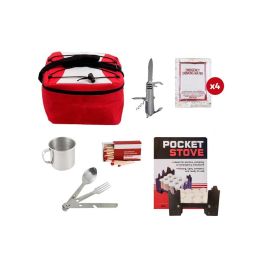 Basic Emergency Cooler Bag Food Preparation Kit
