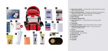 Deluxe Cat Survival Kit Multi-Pocket Backpack