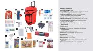 Survival Kit for Children Red Large Wheel Bag (72 Hrs)