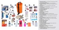 1 Person Elite Survival Kit Waterproof Dry bag (72 Hrs)