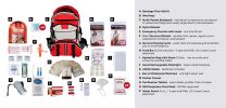 One Person Basic Multi-Pocket Hikers Backpack