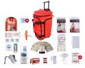 1 Person Basic Survival Kit Large Wheel Red Bag Kit