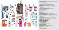 1 Person Elite Survival Kit Large Camo Wheel Bag
