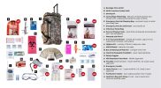 Four Person Deluxe Large Camouflage Wheel Duffel Bag