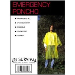 Emergency Survival Poncho 5" x 2.5"