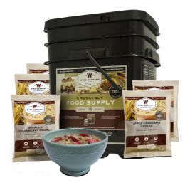 Wise Foods Grab and Go Bucket Breakfast Only, 120 Servings