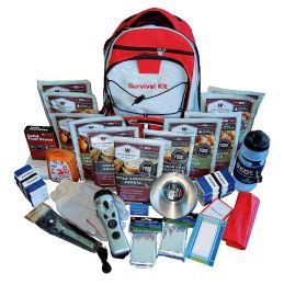 Wise Foods Survival Backpack 2 Weeks, Essential, Red