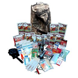 Wise Foods Survival Backpack 2 Weeks, Deluxe, Camo