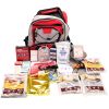 Wise Foods Survival Backpack 5 Days, Red