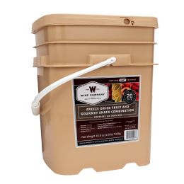 Wise Foods Fruit and Snack Bucket 120 Servings