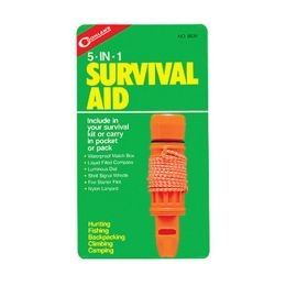 Coghlans Survival Aid Kit - 5-in-1